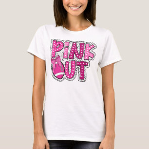 Camiseta Futebol Rosa Contra o Câncer de Mama Feminino