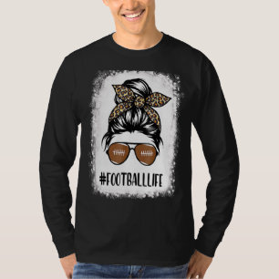 Camiseta Futebol Sangrento A Mãe A Vida Com Leopardo E Mens