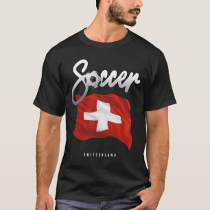 Camiseta Futebol suiça - Bandeira Suíça