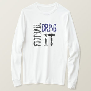 Camiseta Futebol Traga-o (azul)