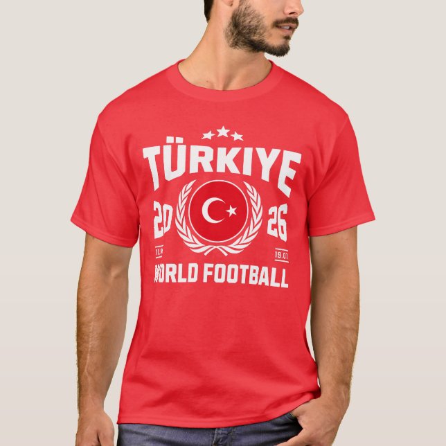 Camiseta Futebol Turquia 2026 (Frente)