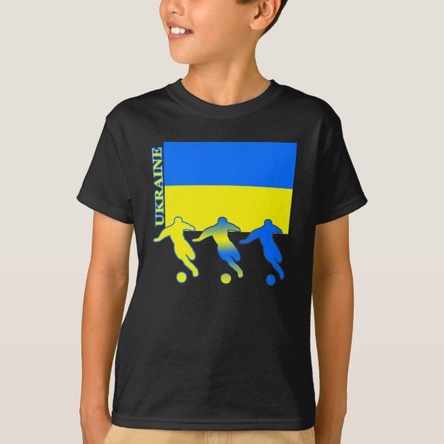 Camiseta Futebol Ucrânia (Frente)