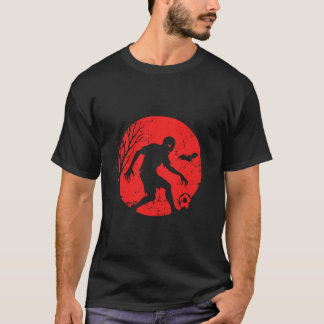 Camiseta Fútebol Zumbi Dribla Sob a Lua