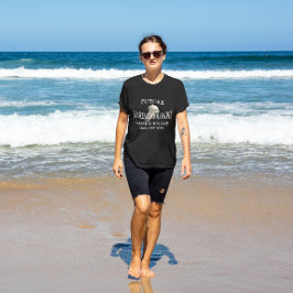 Camiseta Futura carreira em Biólogo Marinho Estudante de Ed