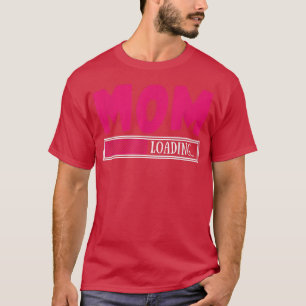 Camiseta Futura Mamãe Gravidez Revelação Mãe Carregando Pré