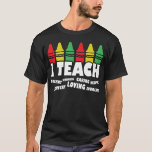 Camiseta Futura professora universitária HBCU Eu ensino gar