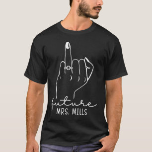 Camiseta Futura Sra. Mills New Bridal a Fiance Bachelore