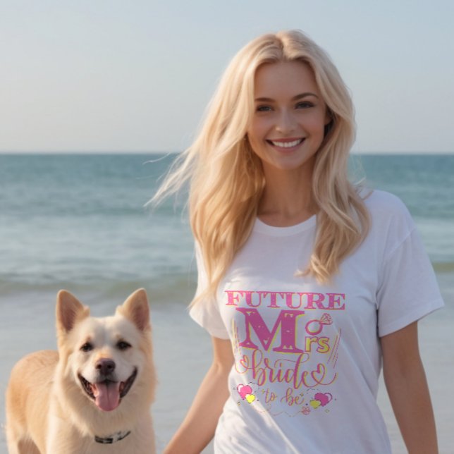 CAMISETA FUTURA SRA. SER MULHER FESTA DE SOLTEIRA (Criador carregado)