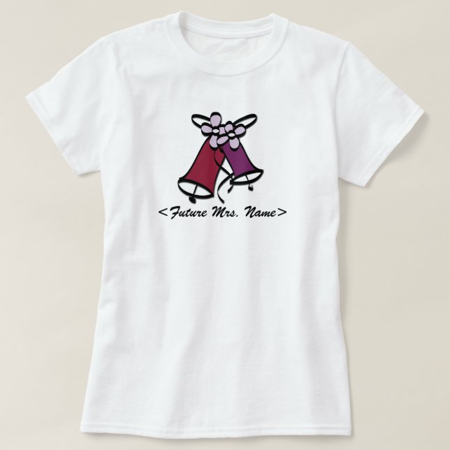 Camiseta Futura Sra. Wedding Bells (Frente do Design)
