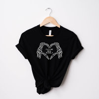 Futura Sra. Women Shirts Gótica Skeleton Mãos