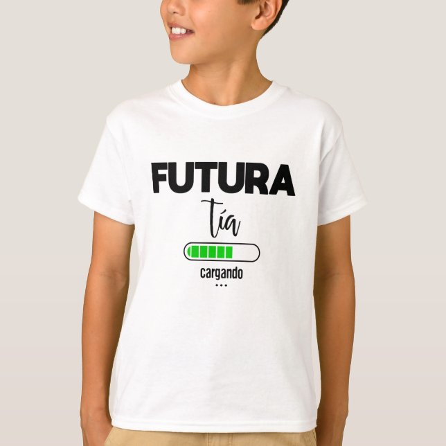 Camiseta Futura tía cargando (Frente)
