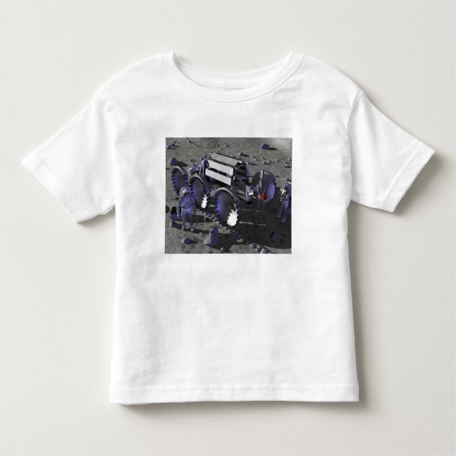 Camiseta Futuras missões de exploração do espaço 10 (Frente)