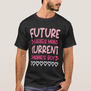 Camiseta futuras senhoras, homem atual, Dia de os namorados