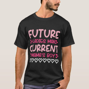 Camiseta futuras senhoras, homem atual, Dia de os namorados