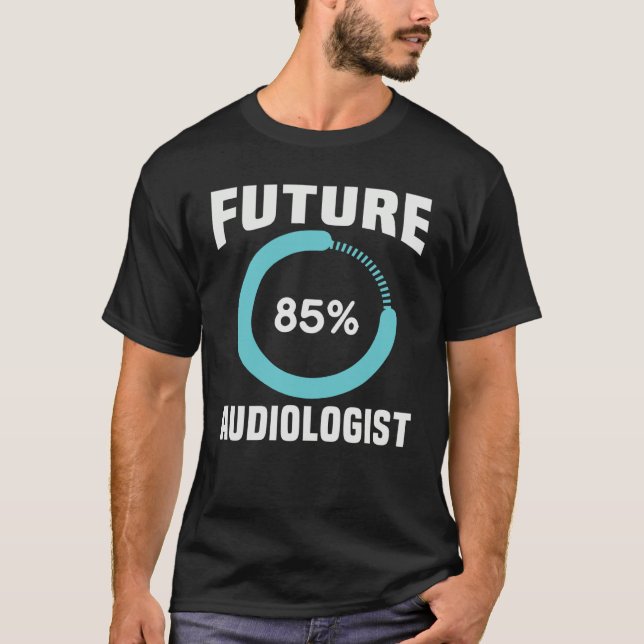 Camiseta Future Audiologist Hearing Aid Student Audiology S (Frente)
