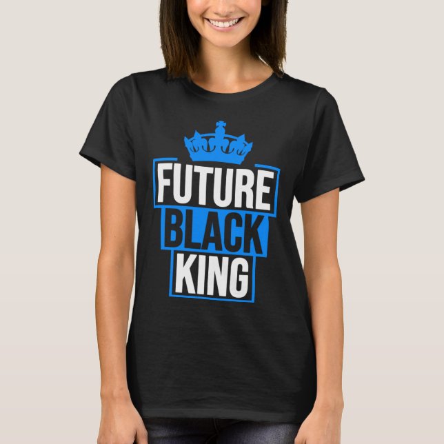 Camiseta Future Black King African American Black Empowerme (Frente)