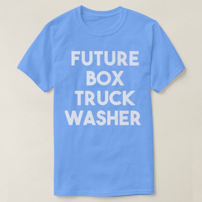 Camiseta Future Box Truck Washer (Frente do Design)