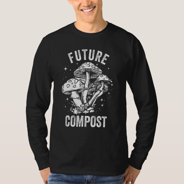 Camiseta Future Compost Expert Composter Composting Worms (Frente)