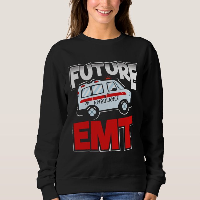 Camiseta Future EMT Paramedic EMS Technician (Frente)