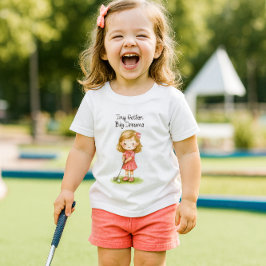 Camiseta Future Golfer Baby Girl or 