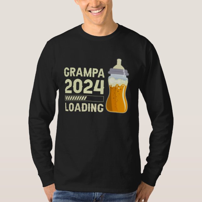 Camiseta Future Grampa Grampa to be Grampa 2024 loading (Frente)