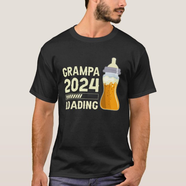 Camiseta Future Grampa Grampa to be Grampa 2024 loading (Frente)