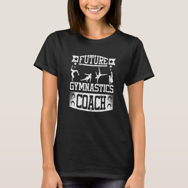 Camiseta Future gymnastics coach Premium (Frente)