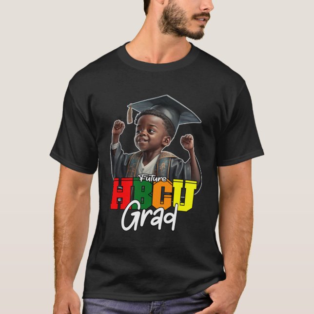 Camiseta Future HBCU Alumni Apparel For kids Black college  (Frente)