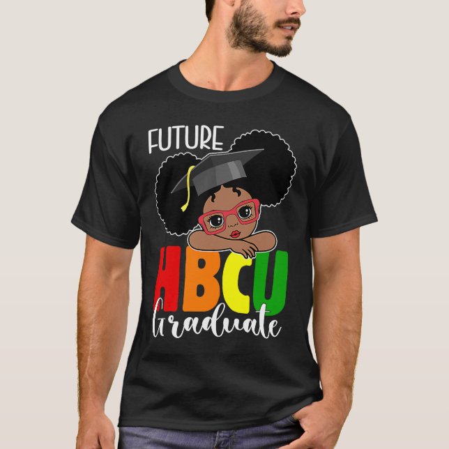 Camiseta Future HBCU Grad Girl Graduation HBCU Future Colle (Frente)