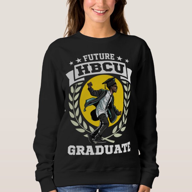 Camiseta Future HBCU Grad History Black College Youth Black (Frente)