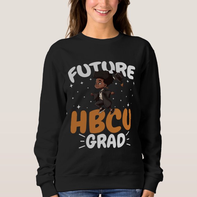 Camiseta Future HBCU Grad History Black College Youth Black (Frente)