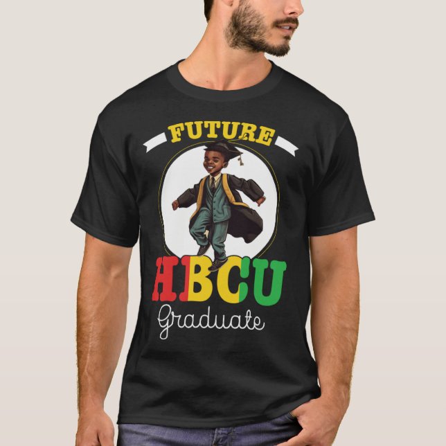 Camiseta Future HBCU Grad History Black College Youth Black (Frente)