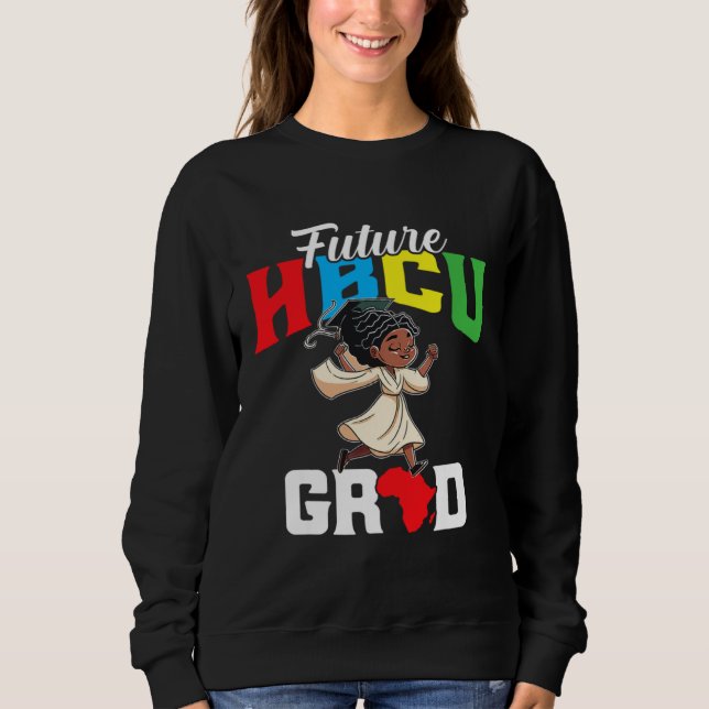 Camiseta Future HBCU Grad History Black College Youth Kids (Frente)