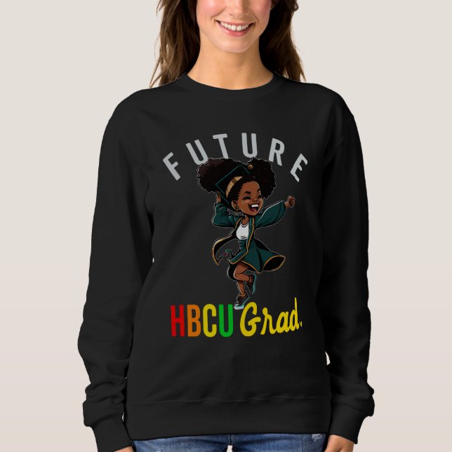 Camiseta Future HBCU Grad History Black College Youth Kids  (Frente)
