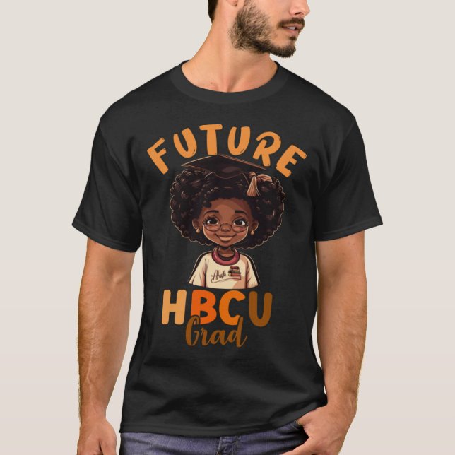 Camiseta Future HBCU Graduate Afro Black College Graduation (Frente)
