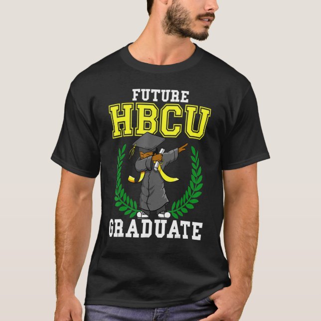 Camiseta Future HBCU Graduation Shirt Black College Dabbing (Frente)