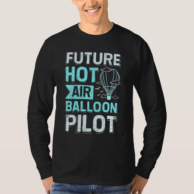 Camiseta Future Hot Air Balloon (Frente)