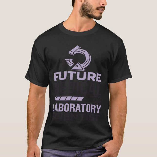 Camiseta Future Medical Laboratory Scientist Laboratory Tec (Frente)