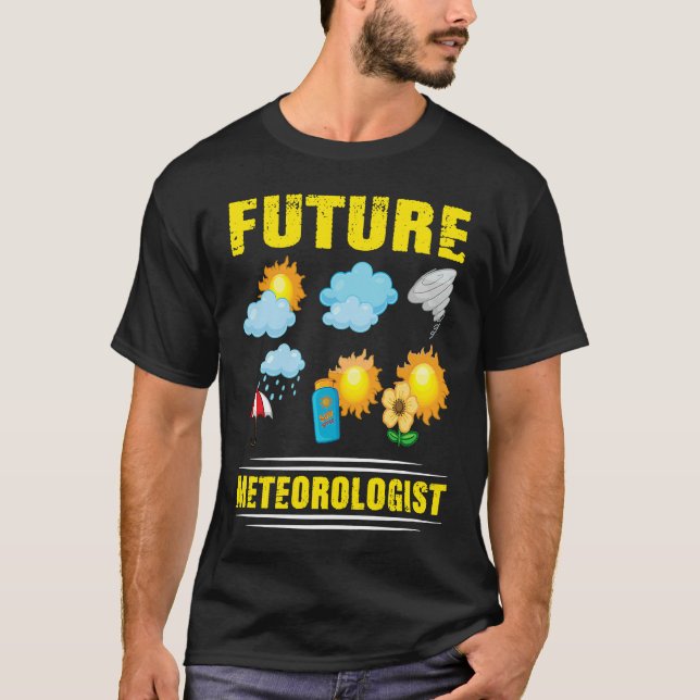 Camiseta Future Meteorologist Climate Weather Meteorology (Frente)