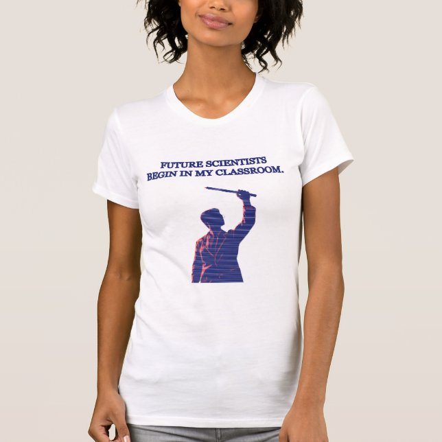Camiseta Future Scientists Classroom Educator STEM Design (Frente)