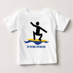Camiseta Future surfer, surfer on a surfboard custom