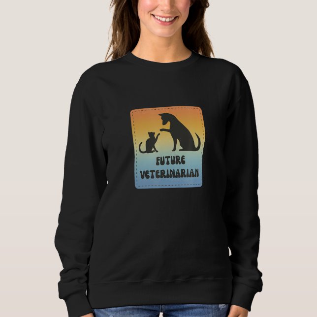 Camiseta Future Veterinarian  Fun Vet Student (Frente)