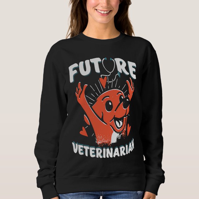 Camiseta Future Veterinarian Vet Student  Dogtor (Frente)