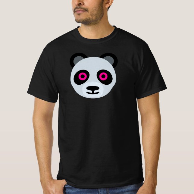 Camiseta Futuristic Panda  Customisable Colour Festival T-S (Frente)