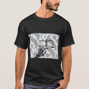 Camiseta Futurística Cyborg Gerada por AI