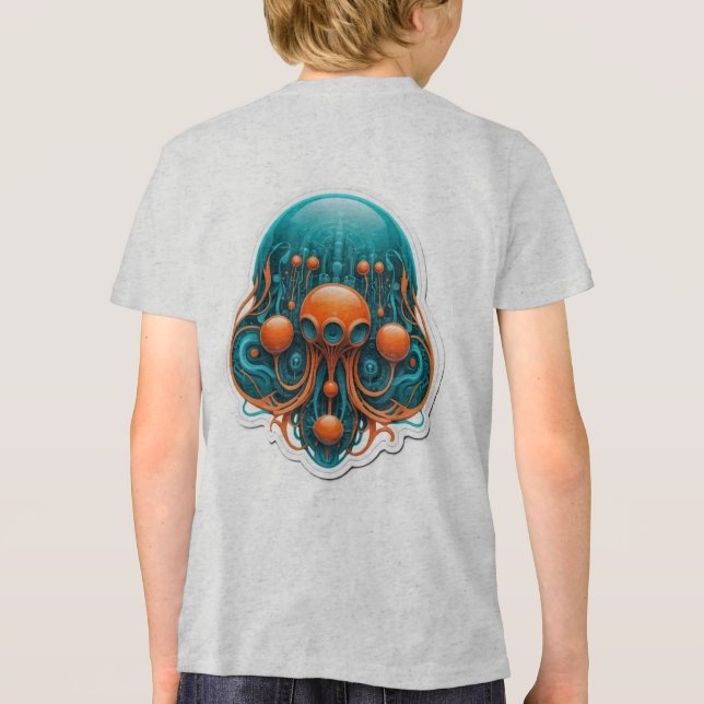 Camiseta Futurística Meduza (Verso)