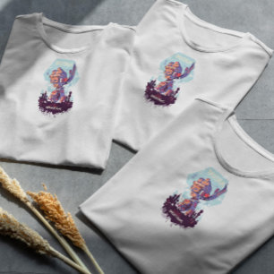 Camiseta Futurística Menina Cyber Urbana