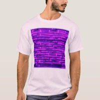 Futurística Neon Brick Wall Design