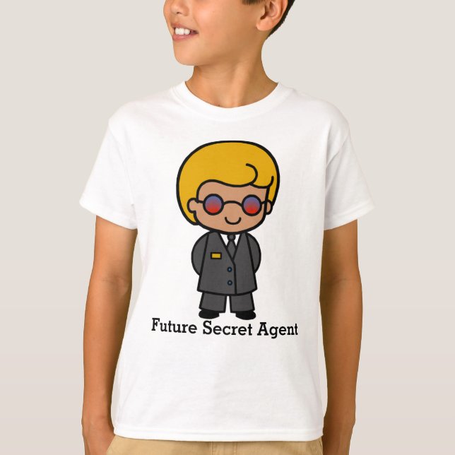 Camiseta Futuro Agente Secreto (Frente)