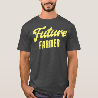 Camiseta Futuro Agricultor Engraçado